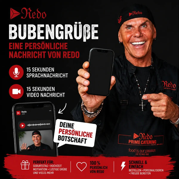 Bubengrüße - Persönliche Botschaft von REDO