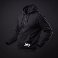 Bubensahne Zipper in der Seitenansicht mit Reißverschluss und Tasche