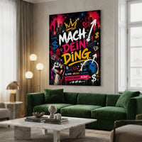 Leinwand - MACH DEIN DING