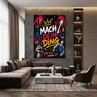 Leinwand - MACH DEIN DING
