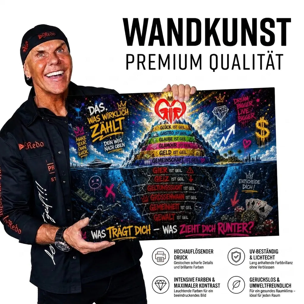 Leinwand - GIG Eisberg