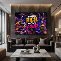 Leinwand - THINK RICH