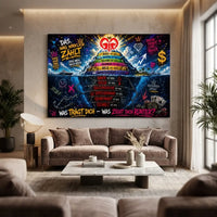 Leinwand - GIG Eisberg